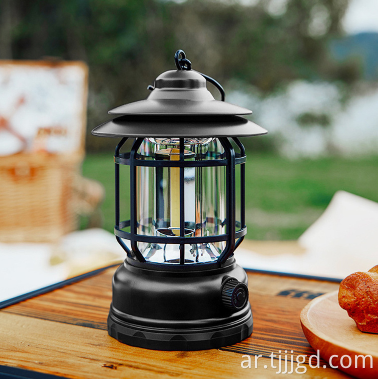 فانوس التخييم القابل لإعادة الشحن Rechargeable Camping Lantern